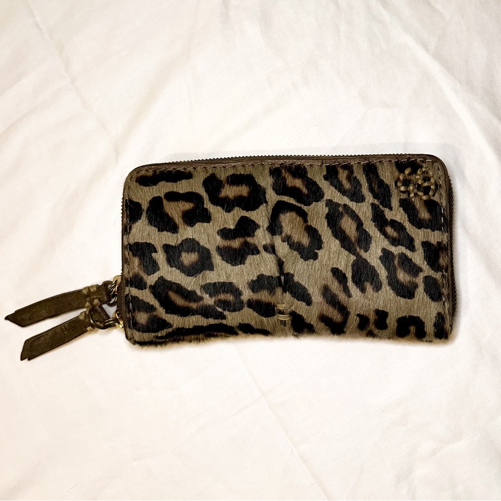 49 square miles Italian calf hair 8” clutch
